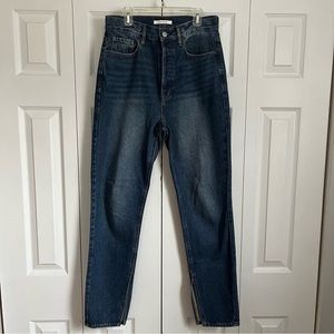 High Rise Dark Wash Jeans